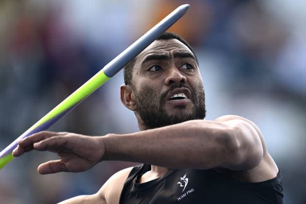 COM26 ATHLETICS, Lakona Gerega of Papua New Guinea competes in the Men s Javelin Throw Qualifying during the Glasgow 2026 Commonwealth Games at Scotstoun Stadium in Glasgow, Scotland, Thursday, July 30, 2026. ( NO ARCHIVING, EDITORIAL USE ONLY Glasgow United Kingdom  Copyright: xJOELxCARRETTx 20260731149178388204