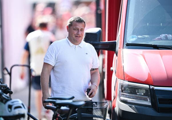Fussball 1. Bundesliga 2026 2027 Testspiel FC Rottach-Egern - FC Bayern Muenchen 30.07.2026 Sportvorstand Max Eberl (FC Bayern Muenchen) *** Soccer, Bundesliga 1, 2026–2027, Friendly Match: FC Rottach Egern vs. FC Bayern Munich, July 30, 2026, Sporting Director Max Eberl, FC Bayern Munich