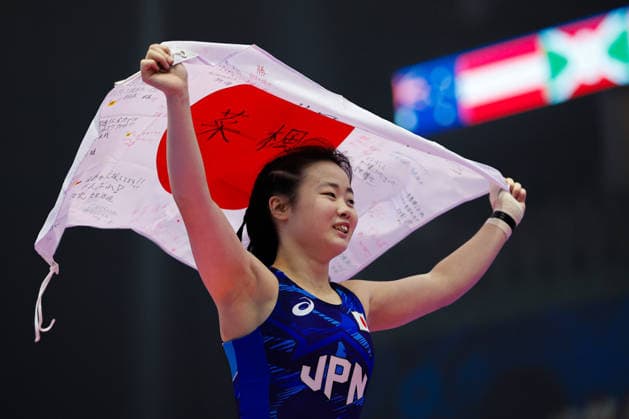 U17, U 17 Wrestling World Championships 49kg WW - Saika Uchida (JPN) *** U17 Wrestling World Championships, 49 kg, Women s Weight Class: Saika Uchida (JPN) Copyright: xKostadinxAndonovx UWW-U17-WC-BAKU-2026