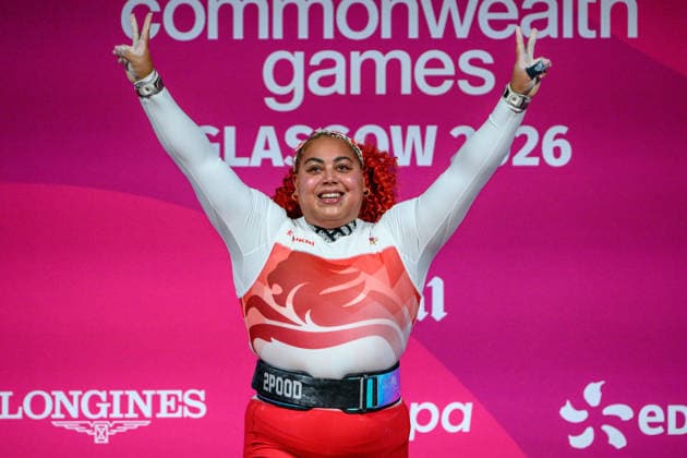July 30, 2026, Glasgow, Scotland: Emily CAMPBELL of England takes a world record in the Womens +86kg weightlifting.2026 Glasgow Commonwealth Games at Armadillo, Glasgow, Scotland on Thursday 30 July 2026. Glasgow Scotland - ZUMAr144 20260730_zap_r144_001 Copyright: xJaynexRussellx