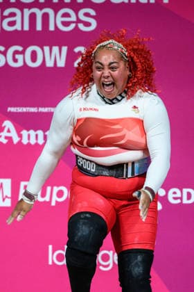 July 30, 2026, Glasgow, Scotland: Emily CAMPBELL of England takes a world record in the Womens +86kg weightlifting.2026 Glasgow Commonwealth Games at Armadillo, Glasgow, Scotland on Thursday 30 July 2026. Glasgow Scotland - ZUMAr144 20260730_zap_r144_002 Copyright: xJaynexRussellx