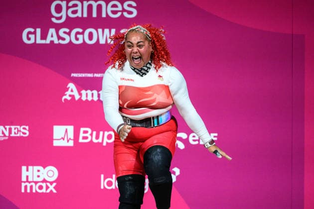 July 30, 2026, Glasgow, Scotland: Emily CAMPBELL of England takes a world record in the Womens +86kg weightlifting.2026 Glasgow Commonwealth Games at Armadillo, Glasgow, Scotland on Thursday 30 July 2026. Glasgow Scotland - ZUMAr144 20260730_zap_r144_003 Copyright: xJaynexRussellx