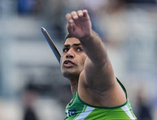July 30, 2026, Glasgow, Scotland, United Kingdom: Glasgow, Scotland, United Kingdom. Arshad Nadeem (Pakistan) in action during the menÃ¢â‚¬â ¢s javelin throw qualification round at the Commonwealth Games 2026 at Scotstoun Stadium. Glasgow United Kingdom - ZUMAk197 20260730_zsp_k197_024 Copyright: xRanjithxKumarx