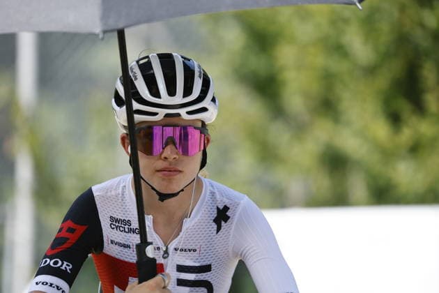 30.07.2026, Monteceneri, Monte Ceneri, 2026 UEC MTB European Championship, EM, Europameisterschaft XCC Women U23 s Final (cross country short track) Elina Benoit 6 (SUI) Monteceneri Monte Ceneri Ticino Switzerland *** July 30, 2026, Monteceneri, Monte Ceneri, 2026 UEC MTB European Championship XCC Women U23 Final, Cross Country Short Track, Elina Benoit 6 SUI, Monteceneri, Monte Ceneri, Ticino, Switzerland Copyright: xJustPictures.ch FrancescoxMinghettix jp-en-FrMi-_NG_1225