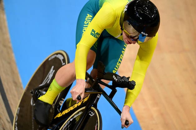 COM26 Track cycling, Rad, Radsport, Bahnrad, Bahn Tara Neyland of Australia during the Women s C4-C5 4000M Individual Pursuit Finals of the Glasgow 2026 Commonwealth Games at the Sir Chris Hoy Velodrome in Glasgow, Scotland, Thursday, July 30, 2026. ( NO ARCHIVING, EDITORIAL USE ONLY Glasgow United Kingdom  Copyright: xDEANxLEWINSx 20260731186806716664