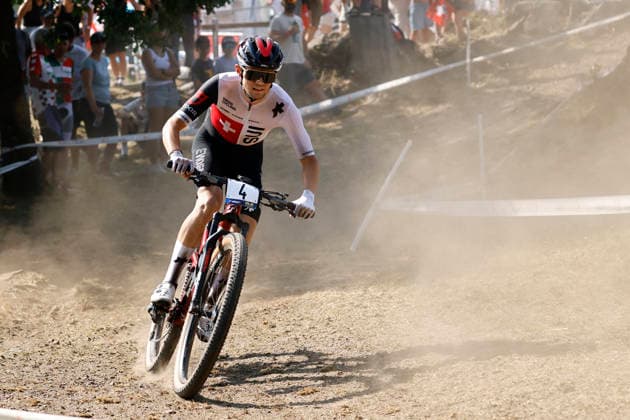 30.07.2026, Monteceneri, Monte Ceneri, 2026 UEC MTB European Championship, EM, Europameisterschaft XCC Men U23 s Final (cross country short track) Nicolas Halter 4 (SUI) Monteceneri Monte Ceneri Ticino Switzerland *** July 30, 2026, Monteceneri, Monte Ceneri, 2026 UEC MTB European Championship XCC Men s U23 Final, Cross Country Short Track, Nicolas Halter, 4 SUI, Monteceneri, Monte Ceneri, Ticino, Switzerland Copyright: xJustPictures.ch FrancescoxMinghettix jp-en-FrMi-_NG_1840