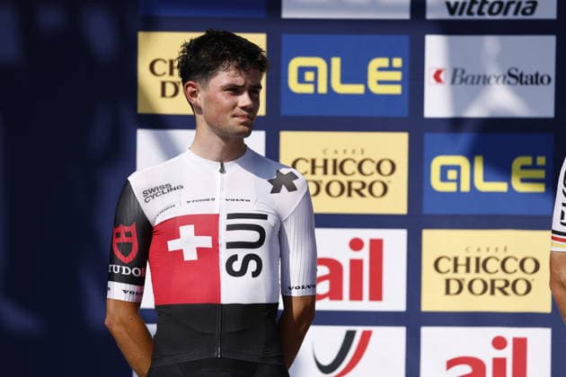 30.07.2026, Monteceneri, Monte Ceneri, 2026 UEC MTB European Championship, EM, Europameisterschaft XCC Men U23 s Final (cross country short track) Nicolas Halter 4 (SUI) 2nd place and silver medal Monteceneri Monte Ceneri Ticino Switzerland *** July 30, 2026, Monteceneri, Monte Ceneri, 2026 UEC MTB European Championship XCC Men s U23 Final, Cross Country Short Track: Nicolas Halter (4 SUI) took 2nd place and the silver medal in Monteceneri, Monte Ceneri, Ticino, Switzerland Copyright: xJustPictures.ch FrancescoxMinghettix jp-en-FrMi-_NG_2002