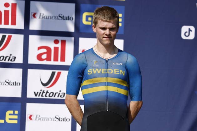 30.07.2026, Monteceneri, Monte Ceneri, 2026 UEC MTB European Championship, EM, Europameisterschaft XCC Men U23 s Final (cross country short track) Leo Lounela 8 (SWE) 3rd place and bronze medal Monteceneri Monte Ceneri Ticino Switzerland *** July 30, 2026, Monteceneri, Monte Ceneri, 2026 UEC MTB European Championship XCC Men s U23 Final, cross-country short track: Leo Lounela (8, SWE) – 3rd place and bronze medal, Monteceneri, Monte Ceneri, Ticino, Switzerland Copyright: xJustPictures.ch FrancescoxMinghettix jp-en-FrMi-_NG_2006