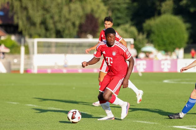 Bastian Assomo (FC Bayern Muenchen, 48), GER, FC Rottach-Egern vs. FC Bayern Muenchen, Fussball, Testspiel, Saison 2026 2027, 30.07.2026, GER, FC Rottach-Egern vs. FC Bayern Muenchen, Fussball, Testspiel, Saison 2026 2027, 30.07.2026 Rottach-Egern *** Bastian Assomo, FC Bayern Munich, 48, GER, FC Rottach Egern vs. FC Bayern Munich, Soccer, Friendly, 2026–2027 Season, July 30, 2026, GER, FC Rottach Egern vs. FC Bayern Munich, Soccer, Friendly Match, 2026–2027 Season, July 30, 2026, Rottach Egern Copyright: xEibner-Pressefoto JennixMaulx EP_JML