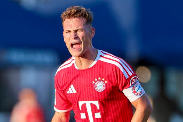 Joshua Kimmich (FC Bayern München) schaut enttäuscht, Friendly match, FC Rottach-Egern v FC Bayern München, Stadion Birkenmoos am 30. July 2026 in Rottach-Egern, Deutschland. (Foto von Marco Steinbrenner DeFodi Images) Joshua Kimmich (FC Bayern München) looks dejected, Friendly match, FC Rottach-Egern v FC Bayern München, Stadion Birkenmoos, July 30, 2026 in Rottach-Egern, Germany. (Photo by Marco Steinbrenner DeFodi Images) - *** Joshua Kimmich of FC Bayern Munich looks disappointed, Friendly match, FC Rottach Egern vs. FC Bayern Munich, Birkenmoos Stadium on July 30, 2026, in Rottach Egern, Germany. Photo by Marco Steinbrenner, DeFodi Images. Joshua Kimmich of FC Bayern Munich looks dejected, Friendly match, FC Rottach Egern vs. FC Bayern Munich, Birkenmoos Stadium, July 30, 2026, in Rottach Egern, Germany. Photo by Marco Steinbrenner, DeFodi Images