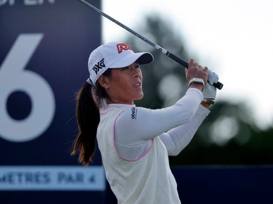 RECORD DATE NOT STATED 30th July 2026; Royal Lytham and St Annes Golf Club, Lytham St Annes, Lancashire, England; AIG Womens Open Championship Golf Day One; C& xe9;line Boutier (FRA) shot a 4 under par 67 to leave her tucked in behind the clubhouse leaders AlanxMartin