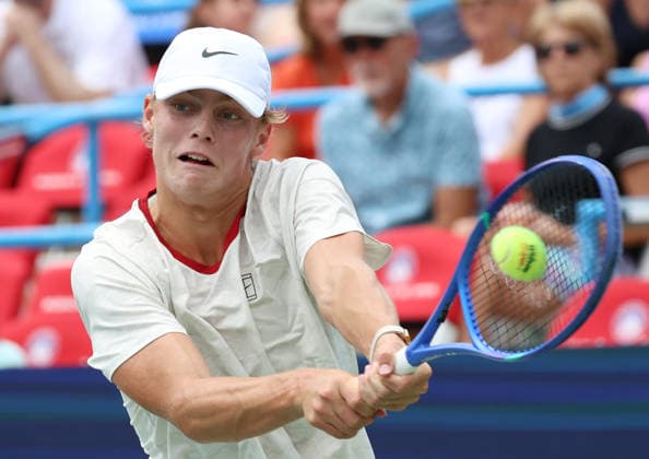 July 30, 2026, Washington, Illinois, USA: CRUZ HEWITT of Australia during the match against A. De Minaur of Australia in the second round of Mubadala Washington DC, USA. Tennis: Mubadala DC Open - Cruz Hewitt  - ZUMAc278 20260730_zsp_c278_023 Copyright: xMarcinxCholewinskix