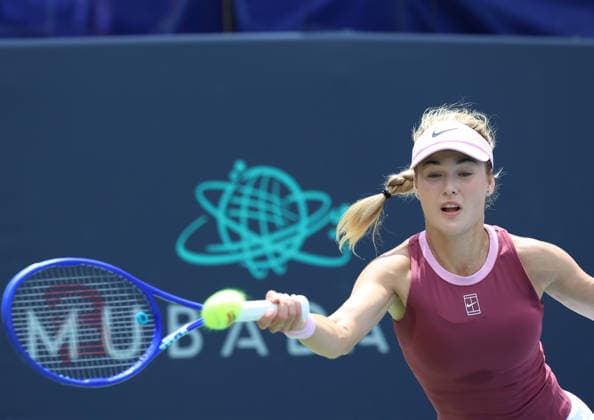 July 30, 2026, Washington, Illinois, USA: ANNA KALINSKAYA during the match against J. Tjen of Indonesia in the second round of Mubadala Washington DC, USA. Washington USA - ZUMAc278 20260730_zsp_c278_037 Copyright: xMarcinxCholewinskix