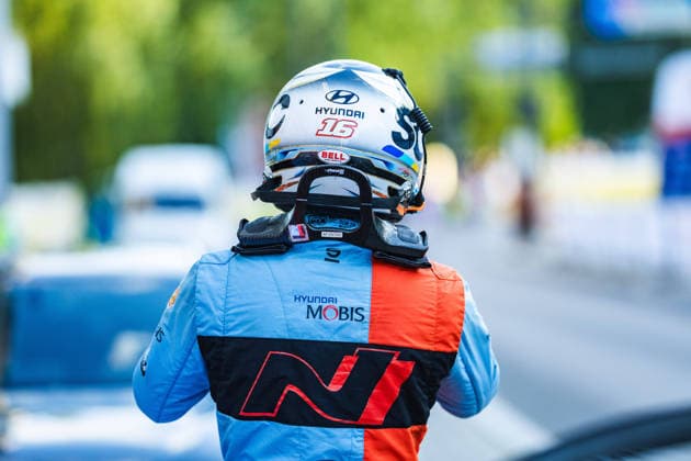 AUTO - WRC, Motorsport Rallye, WM - RALLY FINLAND 2026 FOURMAUX Adrien, CORIA Alexandre, Hyundai i20 N Rally1, portrait during the 2026 Rally Finland, 10th round of the 2026 WRC World Rally Car Championship, from July 30 to August 2, 2026 at Jyvaskyla, Finland - JyvaskylaFinland  Copyright: xNikosxKatikisx
