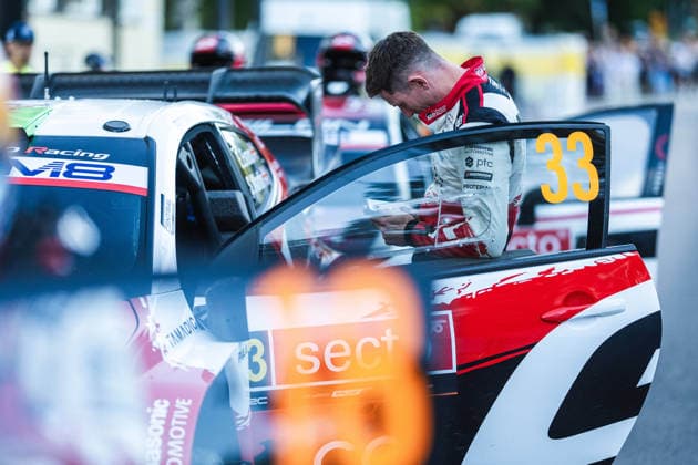 AUTO - WRC, Motorsport Rallye, WM - RALLY FINLAND 2026 EVANS Elfyn, MARTIN Scott, Toyota GR Yaris Rally1, portrait during the 2026 Rally Finland, 10th round of the 2026 WRC World Rally Car Championship, from July 30 to August 2, 2026 at Jyvaskyla, Finland - JyvaskylaFinland  Copyright: xNikosxKatikisx