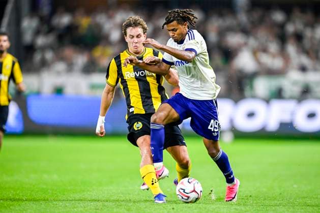 RSC Anderlecht v Hammarby IF - UEFA Europa League ANDERLECHT, BELGIUM - JULY 30 : Onia Seke Jayden forward of RSC Anderlecht iap} during the UEFA Europa League 2026 27 second qualifying round second leg between RSC Anderlecht and Hammarby IF on July 30, 2026 in Anderlecht, Belgium, 30 07 2026 Anderlecht Belgium  Copyright: xTomasxSiskx