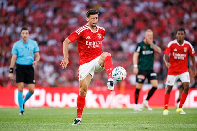 Clement Lenglet seen during UEFA Europa League qualifying game between teams of SL Benfica and St. Gallen (Maciej Rogowski Ball Raw Images PT) Lisbon Estadio Da Luz Portugal Copyright: xMaciejxRogowskix maciejrogowski_slbenfica_stgallen_2627-14