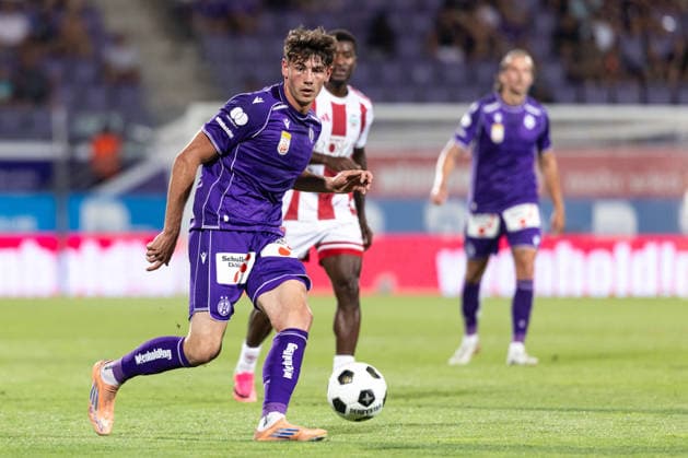 SOCCER - UEFA ECL, A.Wien vs Liepaja VIENNA,AUSTRIA,30.JUL.26 - SOCCER - UEFA Conference League, qualification, Austria Wien vs FK Liepaja. Image shows Valentin Toifl (A.Wien).  GEPAxpictures xArminxRauthner