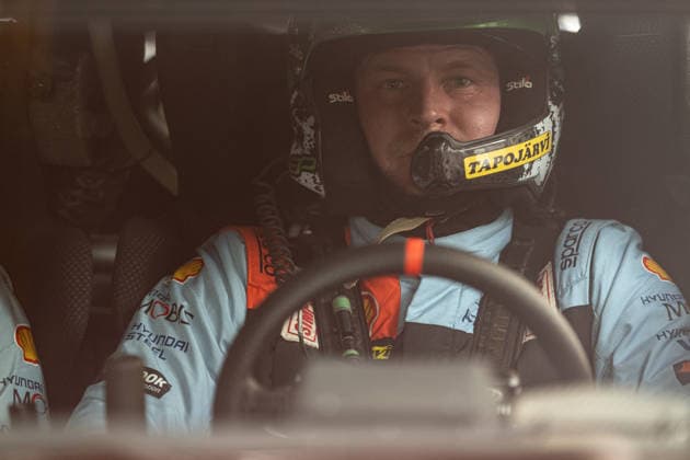 Driver Esapekka Lappi And Co-Driver Enni Mälkönen Of The Team Hyundai Shell Mobis World Rally Team,Hyundai i20 N Rally1 ,They FaceThe 1st Day Of The Race During Fia World Rally Championship WRC, Motorsport Rallye, WM Secto Rally Finland 2026 2026 30 Jun,Jyväskylä, Finland (Photo by Luca Barsali DeFodi Images) - *** Driver Esapekka Lappi and co-driver Enni Mälkönen of the Hyundai Shell Mobis World Rally Team, driving the Hyundai i20 N Rally1,are facing the first day of the race during the FIA World Rally Championship (WRC) Secto Rally Finland 2026 on June 30, 2026, in Jyväskylä, Finland. Photo by Luca Barsali, DeFodi Images
