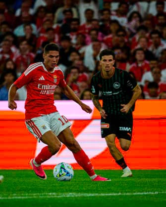 July 30, 2026, Lisbon, Lisbon, Portugal: Georgiy Sudakov of SL Benfica in control of the ball in another attack during UEFA Europa League-2nd Qualifying RoundÃ¢â‚¬2nd Leg, match between SL Benfica and FC St. Gallen at Luz Stadium, Lisbon, Portugal, on july 30, 2026. Lisbon Portugal - ZUMAr200 20260730_zsp_r200_037 Copyright: xNunoxReisinhox