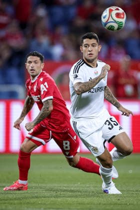 Football - UEFA Europa League - Second qualifying round - PFC CSKA - Qarabag FK - 30.07.2026 Pedro Bicalho and Stefano Sensi Copyright: xYulianxTodorovx