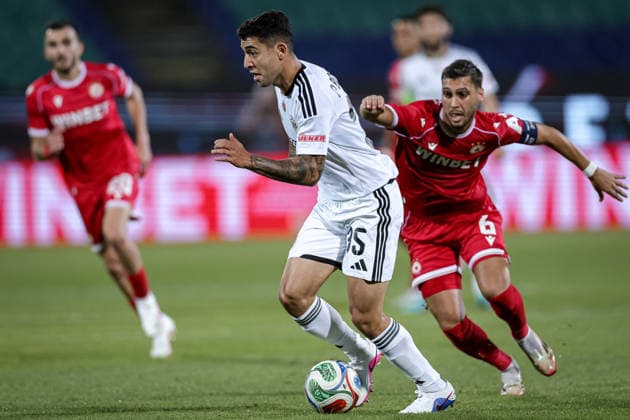 Football - UEFA Europa League - Second qualifying round - PFC CSKA - Qarabag FK - 30.07.2026 Bruno Jordao and Pedro Bicalho Copyright: xYulianxTodorovx