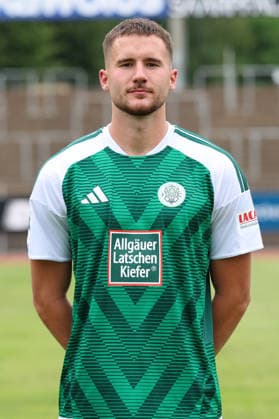 30.07.2026, xrekx, Fussball Regionalliga Suedwest, FC Homburg - Fototermin Saison 2026 27 v.l. Jacob Roden (FC 08 Homburg) (DFL DFB REGULATIONS PROHIBIT ANY USE OF PHOTOGRAPHS as IMAGE SEQUENCES and or QUASI-VIDEO) Homburg *** July 30, 2026, xrekx, Soccer Regional League Southwest, FC Homburg Photo Op for the 2026–27 Season; from left: Jacob Roden, FC 08 Homburg. DFL and DFB regulations prohibit any use of photographs as image sequences and or quasi-video. Homburg