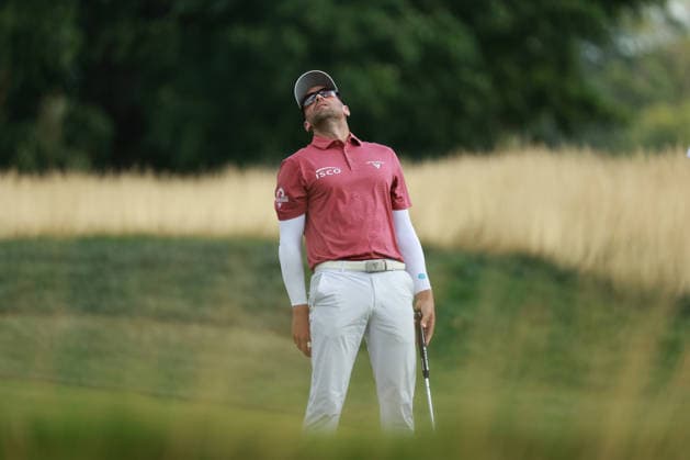 Rocket Classic DETROIT, MICHIGAN - JULY 30: Ben Silverman of Canada reacts to his putt on the 17th green during the first round of the Rocket Classic 2026 at the Detroit Country Club in Detroit, Michigan, MI, USA Thursday, July 30, 2026. Detroit Michigan United States  Copyright: xJorgexLemusx originalFilename:lemus-rocketcl260730_npK9g.jpg