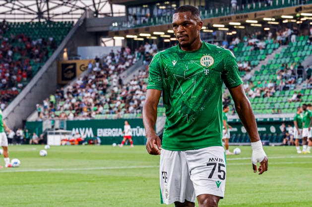 BUDAPEST, HUNGARY - JULY 30: Lenny Joseph of Ferencvaros looks on prior to the UEFA Europa League 2026 27 Second Qualifying Round Second Leg match between Ferencvaros and FC Twente at Groupama Arena on July 30, 2026 in Budapest, Hungary.  Copyright: xMTB-Photo MB-Mediax