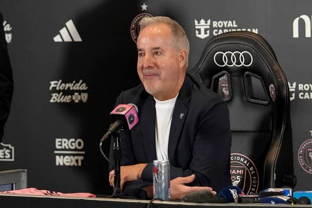 Inter Miami co-owner Jorge Mas denied at a press conference, PK, Pressekonferenz that his club had committed any illegal acts in signing Casemiro, following a Major League Soccer MLS, Fussball Herren, USA investigation into possible unauthorized contact with the player prior to his signing with Miami, USA, 30 July 2026. Inter Miami Denies Any Illegalities in Casemiro s Signing !ACHTUNG: NUR REDAKTIONELLE NUTZUNG!  Copyright: xAlbertoxBoalx AME4833 20260730-55021037336_1