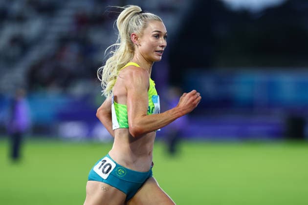 July 30, 2026, Glasgow, Scotland, Great Britain: JESSICA HULL of Australia in the Athletics Women s 5000m Final of the Commonwealth Games Glasgow 2026 at the Scotstoun Stadium in Glasgow, Scotland. Commowealth Games 2026: Athletics  - ZUMAc179 20260730_zep_c179_052 Copyright: xMickaelxChavetx