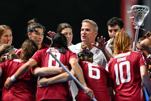 England team group, Mannschaftsbild, Totale (ENG), Michael Molster head coach (ENG), JULY 30, 2026 - Lacrosse : 2026 World Lacrose Women s Championship 5th-8th place match between Japan and England at Oi Hockey Stadium Field 1, Tokyo, Japan. Noxthirdxpartyxsales  aflo_339595357 KenjiroxMatsuox