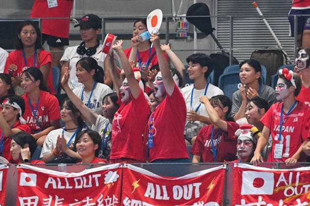 Fans (JPN), JULY 30, 2026 - Lacrosse : 2026 World Lacrose Women s Championship 5th-8th place match between Japan and England at Oi Hockey Stadium Field 1, Tokyo, Japan. Noxthirdxpartyxsales  aflo_339613162 KenjiroxMatsuox