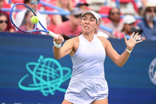 July 30, 2026, Washington, D.C, U.S: JESSICA PEGULA hits a forehand during her match against Magdalena FrÄâ ¢ch at the Rock Creek Tennis Center. Washington U.S - ZUMAg196 20260730_zap_g196_036 Copyright: xKylexGustafsonx