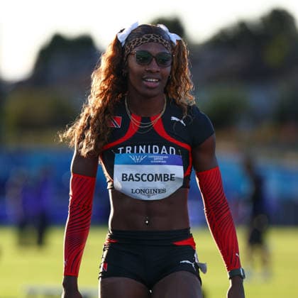 July 30, 2026, Glasgow, Scotland, Great Britain: SHANIQUA BASCOMBE of Trinidad and Tobago wins the Athletics Women s 200m Semi Final 3 of the Commonwealth Games Glasgow 2026 at the Scotstoun Stadium in Glasgow, Scotland. Commowealth Games 2026: Athletics  - ZUMAc179 20260730_zep_c179_080 Copyright: xMickaelxChavetx