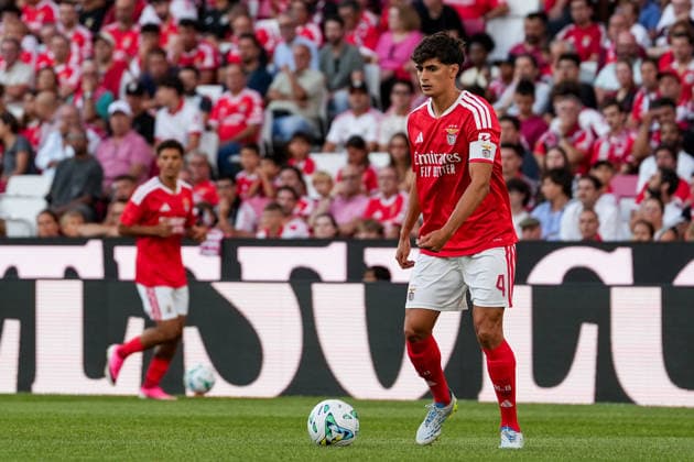 Fussball, UEFA Europa League Qualifikation: SL Benfica vs. FC St. Gallen 1879, Donnerstag, 30.07.2026 (Estadio da Luz, Lissabon, Portugal); Antonio Silva, Antonio Silva (4, SL Benfica) *** Soccer, UEFA Europa League Qualifying: SL Benfica vs. FC St. Gallen 1879, Thursday, July 30, 2026, Estadio da Luz, Lisbon, Portugal; Antonio Silva, Antonio Silva 4, SL Benfica Copyright: xValentinxDomgjonix
