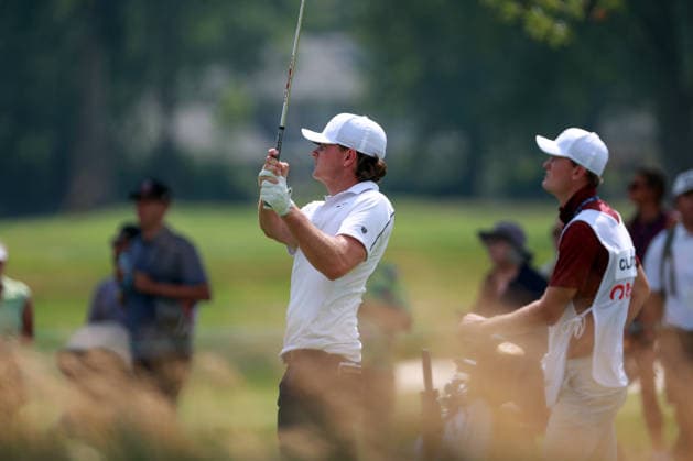 U.S. Senior Open Championship DETROIT, MICHIGAN - JULY 30: Luke Clanton of Hialeah, Florida hits from the 16th fairway during the first round of the Rocket Classic 2026 at the Detroit Golf Club in Detroit, Michigan, USA, July 30, 2026. Detoit Michian United States  Copyright: xAmyxLemusx originalFilename:lemus-ussenior260730_npVJI.jpg
