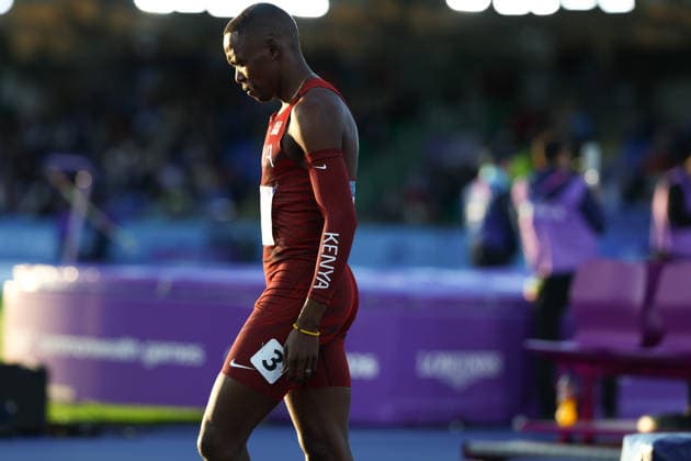 July 30, 2026, Glasgow, Scotland, Great Britain: WYCLIFE KINYAMAL of Kenya in the Athletics Men s 800m Semi Final 1 of the Commonwealth Games Glasgow 2026 at the Scotstoun Stadium in Glasgow, Scotland. Glasgow Great Britain - ZUMAc179 20260730_zep_c179_158 Copyright: xMickaelxChavetx