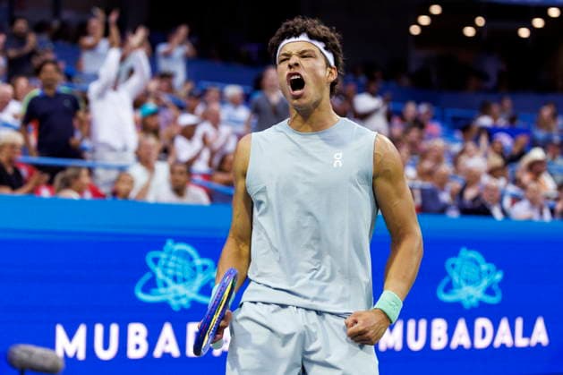 Sport Bilder des Tages Mubadala Citi DC Tennis Open Ben Shelton of the USA in action against France™s Ugo Humbert in their round 16 match at the Mubadala Citi DC Open in Washington, DC, USA, 30 July 2026. WASHINGTON, DC DC UNITED STATES  Copyright: xWILLxOLIVERx