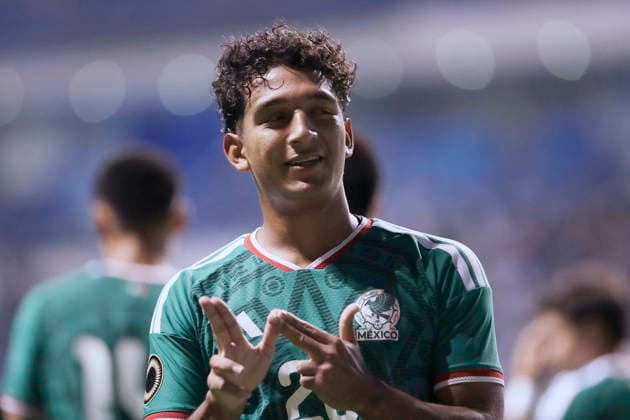 CONCACAF U-20 Championship - Mexico vs Guatemala Diego Ramirez of Mexico celebrates a goal during the CONCACAF U-20 Championship match between Mexico and Guatemala in Puebla, Mexico, 30 July 2026. PUEBLA Mexico  Copyright: xHILDAxRIOSx