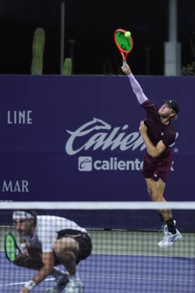 LOS CABOS TENNIS OPEN 2026 LOS CABOS TENNIS OPEN 2026 RYAN SEGGERMAN PATRICK TRHAC VS RAY HO BENJAMIN KITTAY 30072026 LOS CABOS, BAJA CALIFORNIA, MEXICO. Action photo of Ryan Seggerman and Patrick Trhac, during quarter final game of the Los Cabos Tennis Open 2026 held at the Cabo Sports Complex in Baja California, Mexico. Foto de accion de Ryan Seggerman y Patrick Trhac, durante juego de cuartos de final del Los Cabos Tennis Open 2026 celebrado en el Cabo Sports Complex de Baja California, Mexico. PHOTO BY IMAGENSHOP AGENCIA FOTOGRAFICA LOS CABOS BAJA CALIFORNIA MEXICO *** LOS CABOS TENNIS OPEN 2026 LOS CABOS TENNIS OPEN 2026 RYAN SEGGERMAN PATRICK TRHAC VS RAY HO BENJAMIN KITTAY 07 30 2026 LOS CABOS, BAJA CALIFORNIA, MEXICO Action photo of Ryan Seggerman and Patrick Trhac during the quarterfinal match of the 2026 Los Cabos Tennis Open held at the Cabo Sports Complex in Baja California, Mexico Action photo of Ryan Seggerman and Patrick Trhac, during the quarterfinal match of the 2026 Los Cabos Tennis Open held at the Cabo Sports Complex in Baja California, Mexico PHOTO BY IMAGENSHOP PHOTO AGENCY LOS CABOS, BAJA CALIFORNIA, MEXICO Copyright: xIMAGENSHOPxAGENCIAxFOTOGRAFICAx