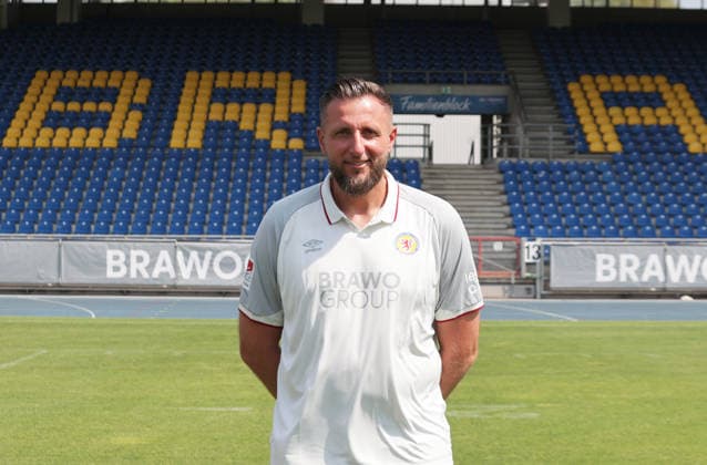 Torwarttrainer Jasmin Fejzic (Eintracht Braunschweig) ; Eintracht Braunschweig; 2.BL, Portraettermin 2026 2027 *** Goalkeeper Coach Jasmin Fejzic, Eintracht Braunschweig, Eintracht Braunschweig 2 (2nd Bundesliga), Photo Shoot 2026–2027