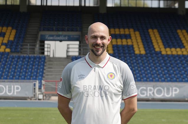 Leiter Physiotherapie Niklas Kuehne (Eintracht Braunschweig) ; Eintracht Braunschweig; 2.BL, Portraettermin 2026 2027 *** Head of Physical Therapy Niklas Kuehne, Eintracht Braunschweig, Eintracht Braunschweig 2 (2nd Bundesliga), Photo Shoot 2026 2027