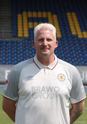 Physiotherapeut Florian Horn (Eintracht Braunschweig) ; Eintracht Braunschweig; 2.BL, Portraettermin 2026 2027 *** Physical Therapist Florian Horn, Eintracht Braunschweig, Eintracht Braunschweig 2 (2nd Bundesliga), Photo Shoot 2026–2027