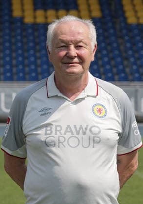 Betreuer Berthold Schliwa (Eintracht Braunschweig); Eintracht Braunschweig; 2.BL, Portraettermin 2026 2027 *** Coach Berthold Schliwa, Eintracht Braunschweig, Eintracht Braunschweig 2 (2nd Bundesliga), Photo Shoot 2026, 2027