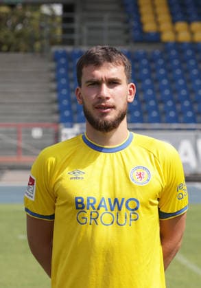 Mehmet Aydin (Eintracht Braunschweig) ; Eintracht Braunschweig; 2.BL, Portraettermin 2026 2027 *** Mehmet Aydin, Eintracht Braunschweig, Eintracht Braunschweig 2 (2nd Bundesliga), Photo Shoot 2026–2027