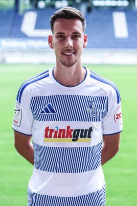 Fussball, 3.Liga Saison 2026 2027 Team- und Porträtfototermin MSV Duisburg 30.07.2026, schauinsland-reisen-arena Conor Noß (MSV Duisburg,14) Duisburg schauinsland-reisen-arena Nordrhein-Westfalen Deutschland *** Sports, Soccer, 3rd Division 2026–2027 Season: MSV Duisburg Team and Portrait Photo Session, July 30, 2026, Schauinsland Reisen Arena, Conor Noß, MSV Duisburg, 14 Duisburg, Schauinsland Reisen Arena, North Rhine-Westphalia, Germany