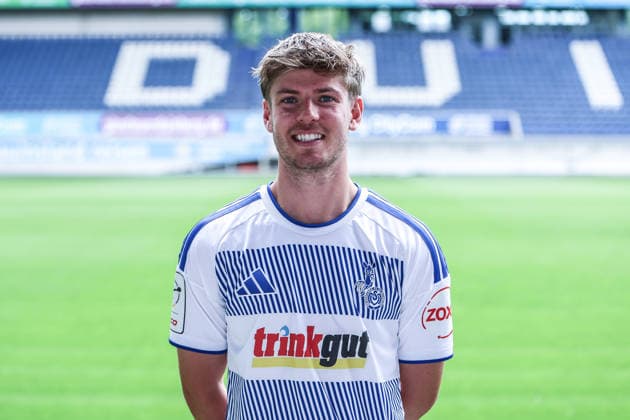 Fussball, 3.Liga Saison 2026 2027 Team- und Porträtfototermin MSV Duisburg 30.07.2026, schauinsland-reisen-arena Frederik Christensen (MSV Duisburg, 3) Duisburg schauinsland-reisen-arena Nordrhein-Westfalen Deutschland *** Sports, Soccer, 3rd Division 2026–2027 Season: MSV Duisburg Team and Portrait Photo Session, July 30, 2026, Schauinsland Reisen Arena, Frederik Christensen, MSV Duisburg, 3 Duisburg, Schauinsland Reisen Arena, North Rhine-Westphalia, Germany