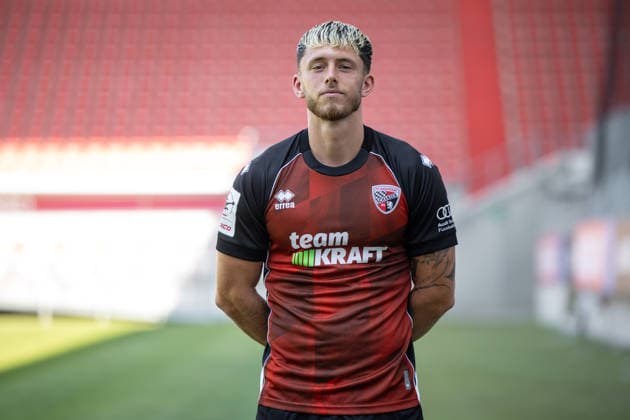 Linus Rosenlöcher (19, FCI); FC Ingolstadt 04; 3.Liga, Porträttermin 2026 2027, 3. Liga - FC Ingolstadt 04 Saison 2026 2027 *** Linus Rosenlöcher 19, FCI FC Ingolstadt 04, 3. Liga, Profile Interview 2026–2027, FC Ingolstadt 04 3. Liga Season 2026–2027