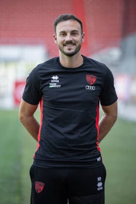 Teamkoordinator Marcel Posselt (FCI) ; FC Ingolstadt 04; 3.Liga, Porträttermin 2026 2027, 3. Liga - FC Ingolstadt 04 Saison 2026 2027 *** Team Coordinator Marcel Posselt, FCI FC Ingolstadt 04, 3. Liga, Profile Session 2026–2027, FC Ingolstadt 04 3. Liga Season 2026–2027